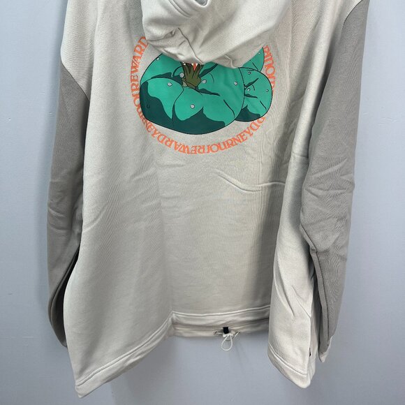 Nike Kyrie Basketball Pullover Oversized Fit Gray Hoodie DQ6111-072 Size XL - Picture 8 of 15